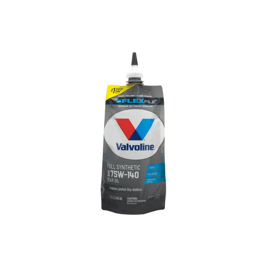 Valvoline FlexFill Full Synthetic SAE 75W-140 Gear Oil 1 QT Pouch