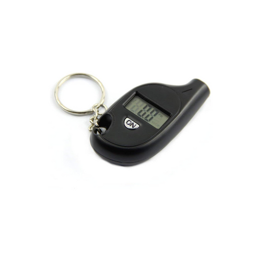 LCD Digital Tire TIre Air Pressure Gauge Mini  Keychain