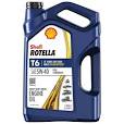 Shell ROTELLA T6 Diesel Engine Full Synthetic Engine Oil 5W-40 4 Quart