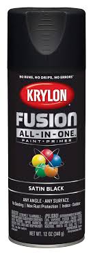 K02732007 12 oz. Satin Black Fusion All-In-One Spray