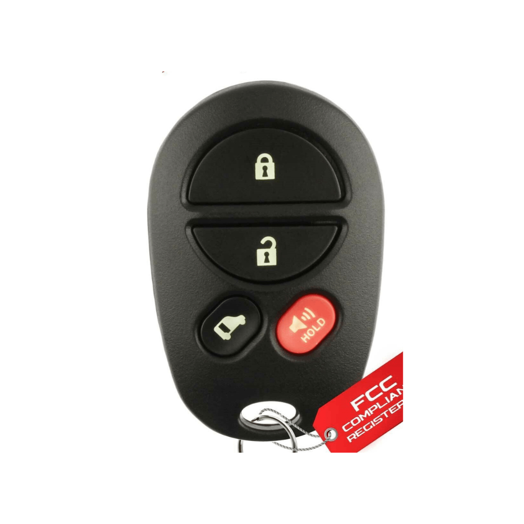 key fob 2004 2005 2006 2007 2008 2009 Toyota Sienna Keyless Remote Car Key Fob