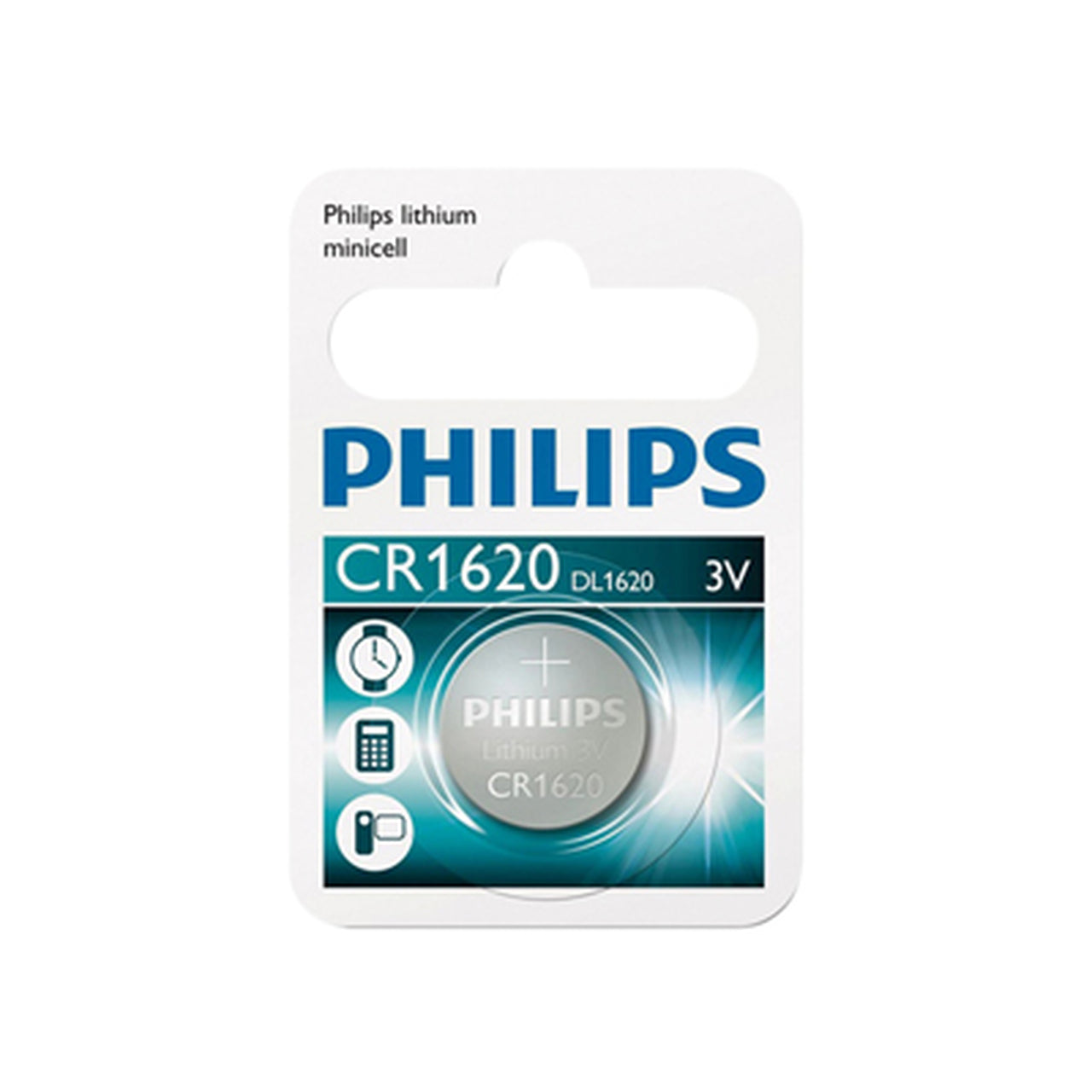 PHILIPS 1620 3 Volt Lithium Coin Battery Pack