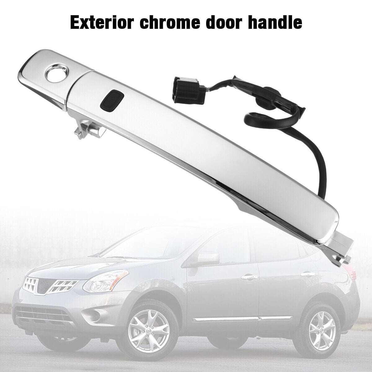 RASE Tire and Auto LLC 2010-13 Nissan Rogue Car Front Left Outside Chrome Door Handle Smart Entry