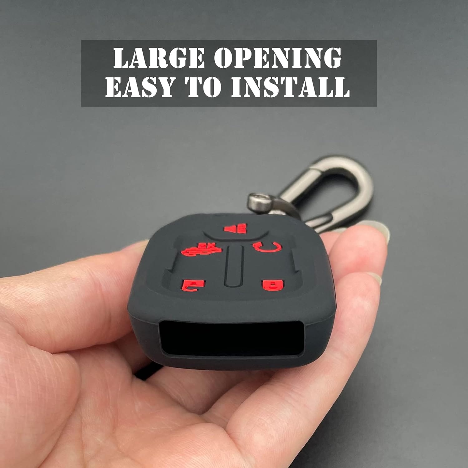 RASE Tire and Auto LLC 2019-2023 Chevrolet & GMC 5- Button Key Fob Soft Cover