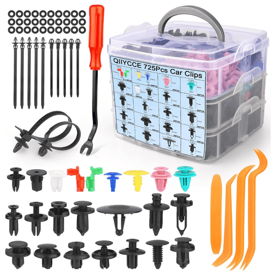 RASE Tire and Auto LLC  725PCS Car Push Retainer Clips & Auto Fasteners Assortment