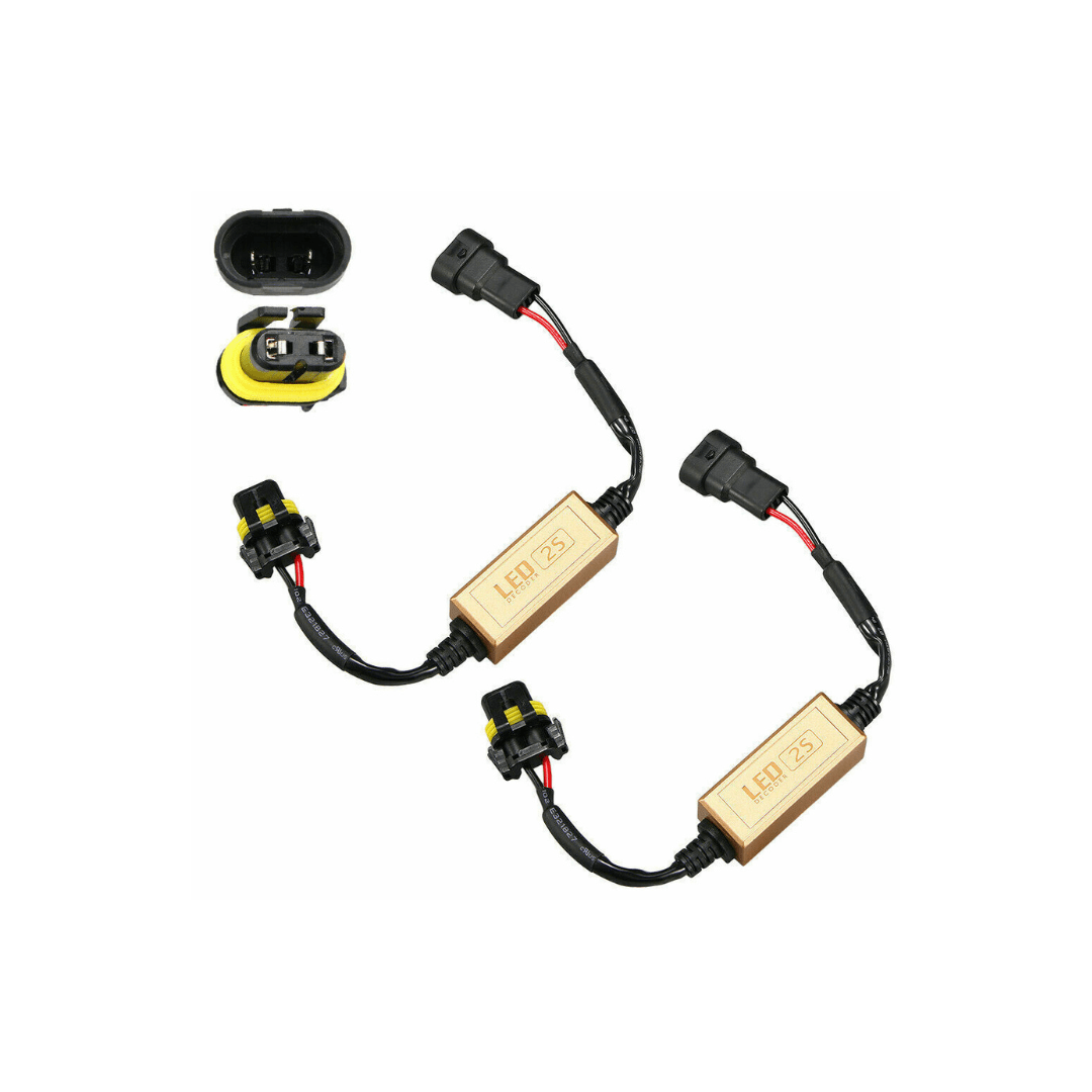 RASE Tire and Auto LLC 9005/9006/9012 LED Headlight Decoder Canbus Anti Flicker Resistor Canceller