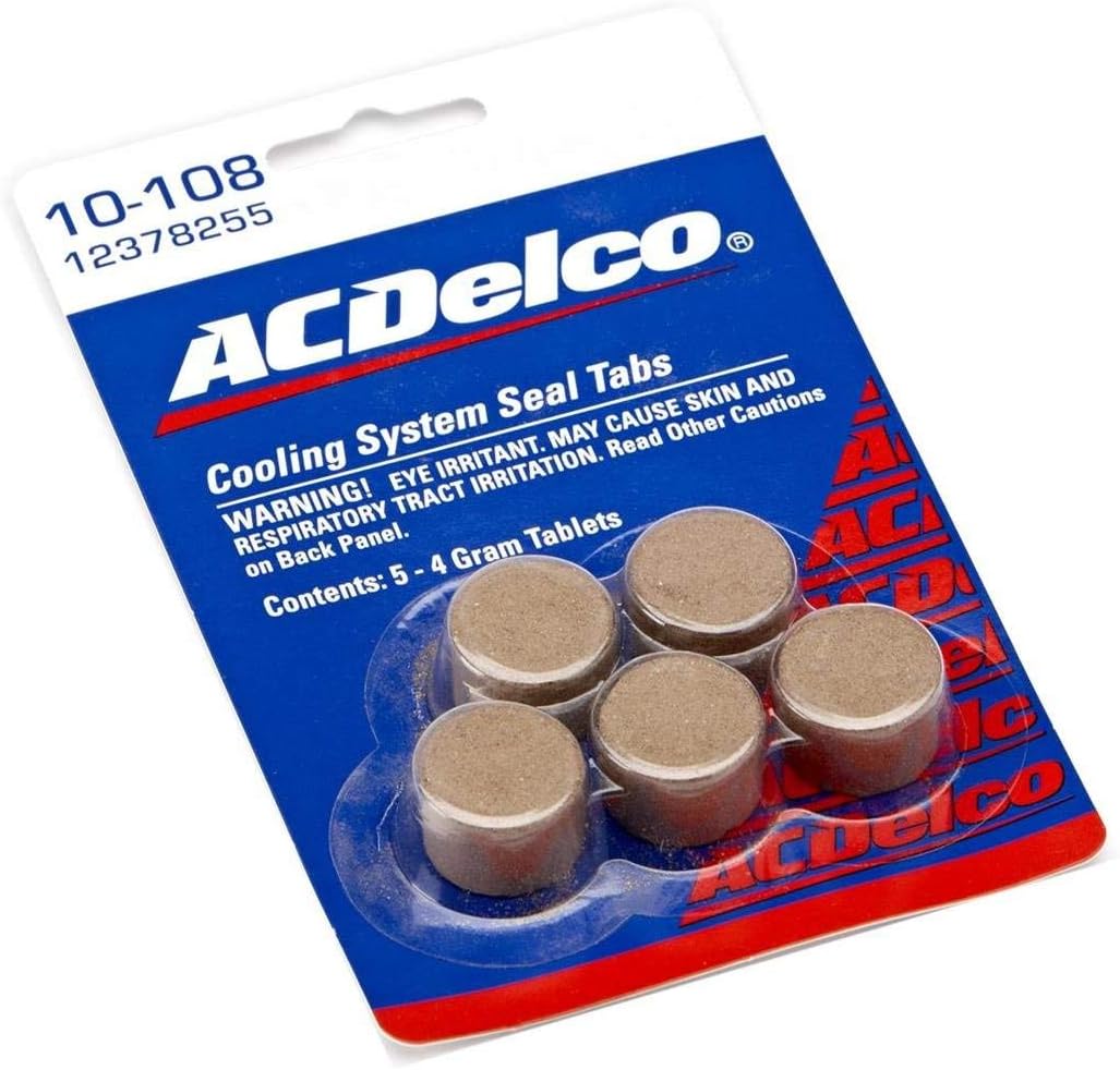 RASE Tire and Auto LLC ACDelco GM Original Equipment 10-108 Cooling System Sealing Tabs - 4 g (Pack of 5)