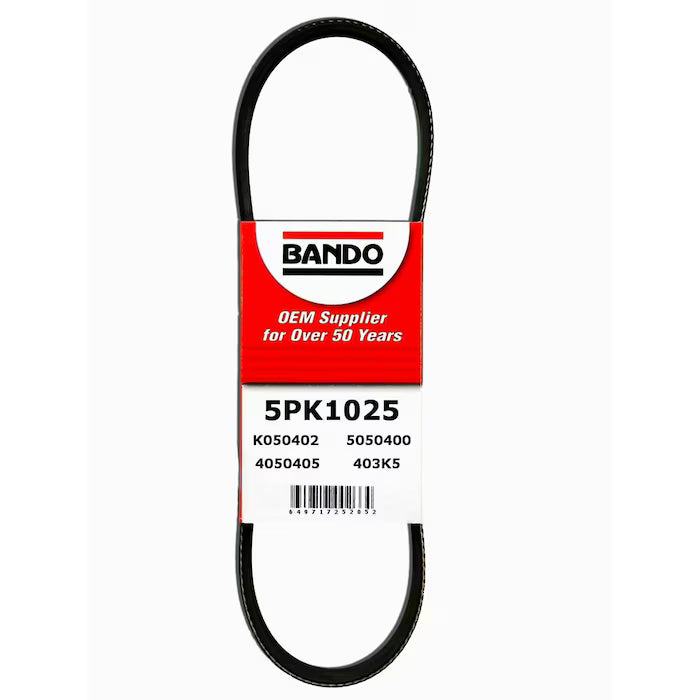 RASE Tire and Auto LLC  Bando Accessory Drive Belt 5PK1025 5050402