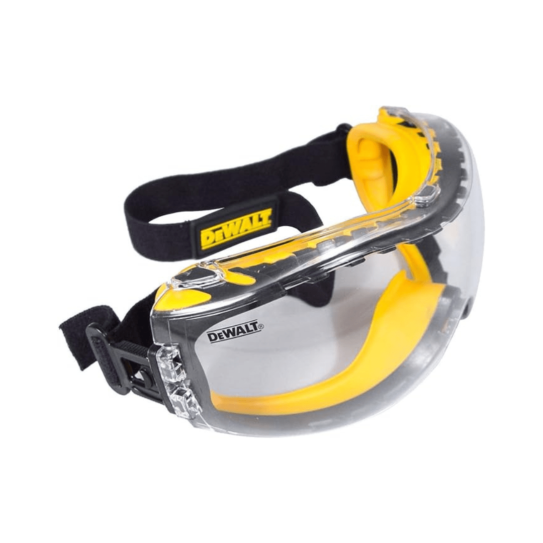 RASE Tire and Auto LLC Dewalt DPG82 Concealer Anti-Fog Dual Mold Safety Goggle - 1 Pair