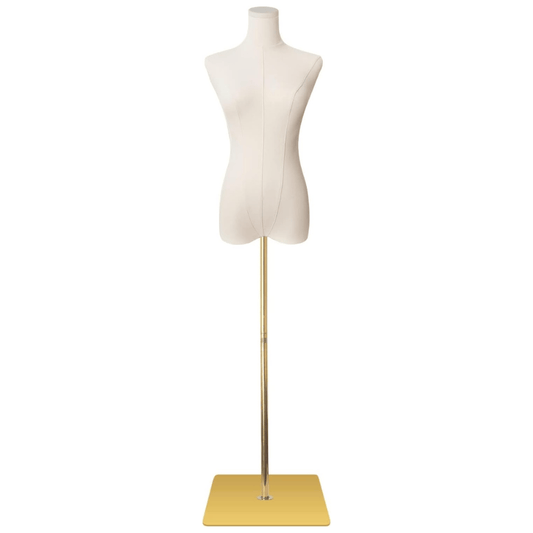RASE Tire and Auto LLC  Female Mannequin Torso Women Dress Forms High Stability Gold Metal Stand