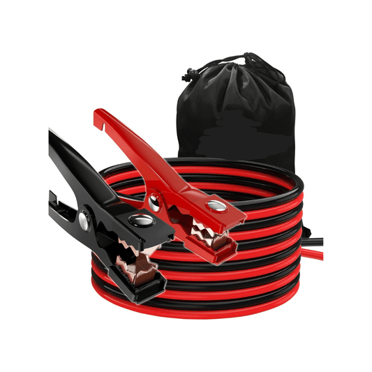 RASE Tire and Auto LLC Jumper Cables for car, UL-Listed 8 Gauge 12 Feet Heavy Duty Booster Cables with Carry Bag (8AWG x 12Ft)