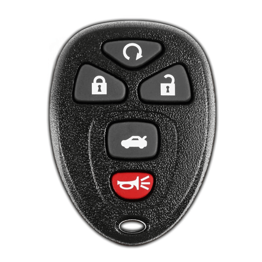 RASE Tire and Auto LLC  Key Fob Replacement 2004 - 2013 Buick Lacrosse Chevrolet Chevy Cobalt Malibu Pontiac G5 G6 Grand Prix Saturn Remote, 5-Button