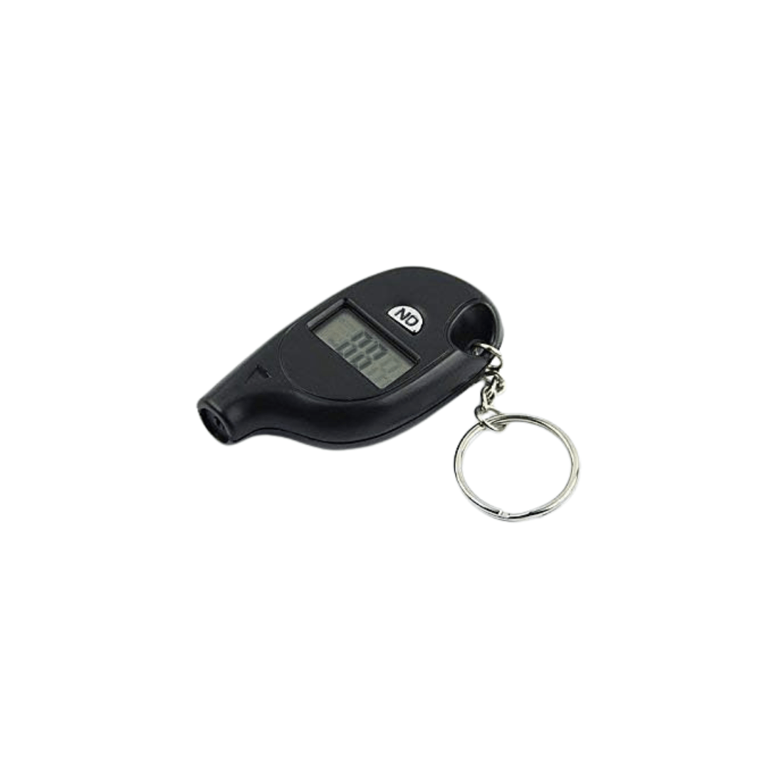 RASE Tire and Auto LLC  LCD Digital Tire TIre Air Pressure Gauge Mini  Keychain