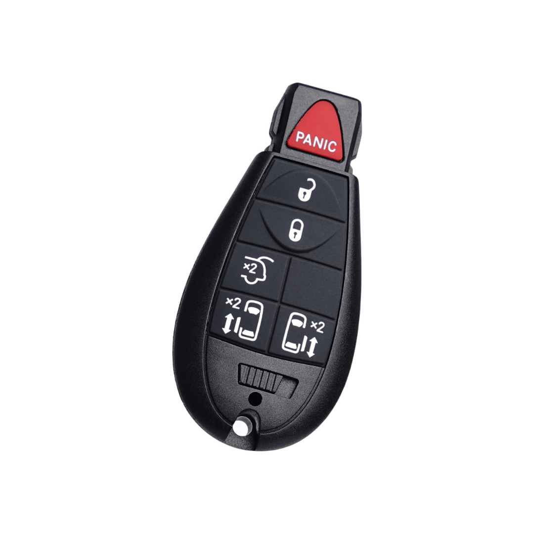 RASE Tire and Auto LLC  M3N5WY783X IYZ-C01C 433 Mhz 6 Button Keyless Entry Remote Key Fob for Dodge Grand Caravan 2008-2014 for Chrysler Town and Country 2008-2015