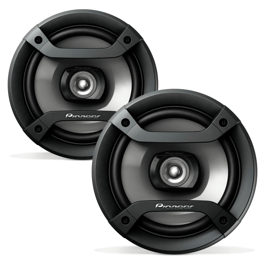 RASE Tire and Auto LLC  PIONEER F-Series TS-F1634R 6.5” 2-Way Speakers (Pair) – 200W Max, Balanced Sound + Smooth Treble, Great Stock Replacement, High-Efficiency Speaker Designed for OEM Power