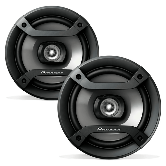 RASE Tire and Auto LLC  PIONEER F-Series TS-F1634R 6.5” 2-Way Speakers (Pair) – 200W Max, Balanced Sound + Smooth Treble, Great Stock Replacement, High-Efficiency Speaker Designed for OEM Power