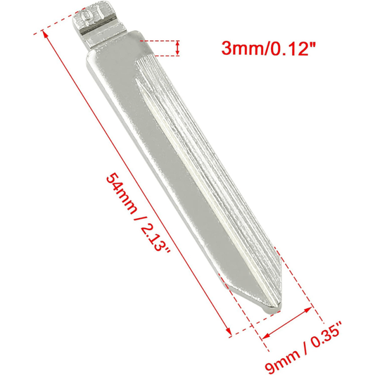 RASE Tire and Auto LLC Replacement (Blade) for 1998-2016 Ford, Lincoln, Mercury, Mazda Remote Flip **Key **uncut**