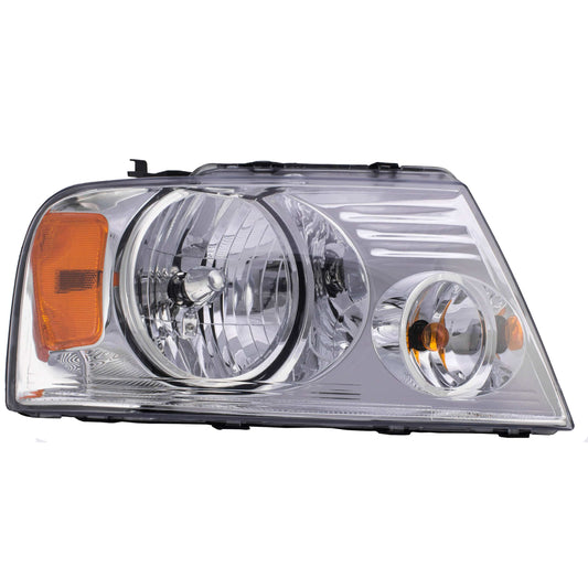 RASE Tire and Auto LLC RIGHT PASSENGER SIDE 04-06 Ford F150 \ 2006-2008 Lincoln Mark LT Headlight clear leans