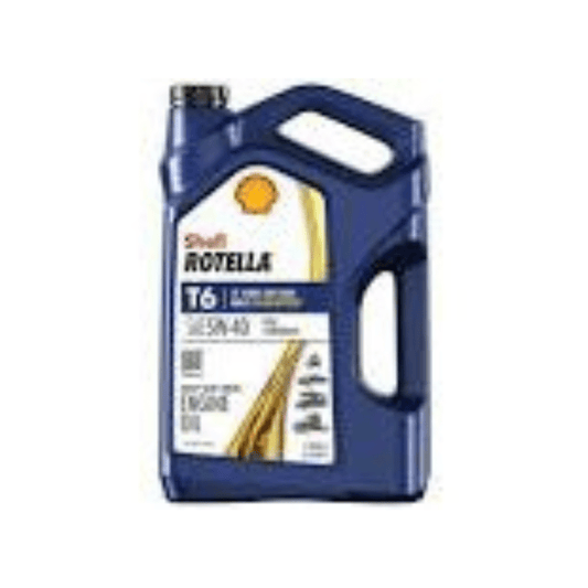 RASE Tire and Auto LLC Shell ROTELLA T6 Diesel Engine Full Synthetic Engine Oil 5W-40 4 Quart