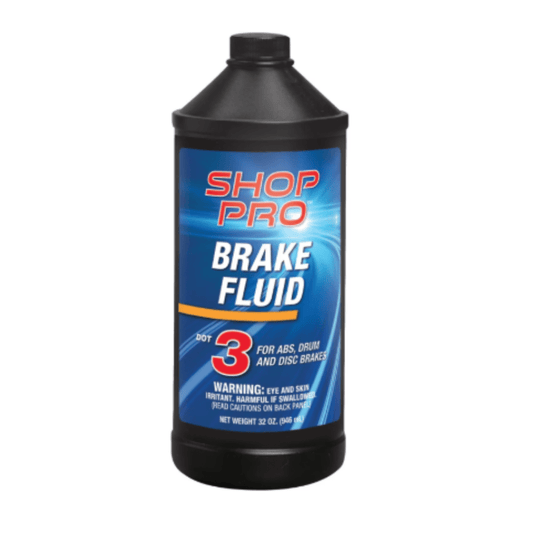 RASE Tire and Auto LLC  ShopPro DOT 3 Brake Fluid 12oz