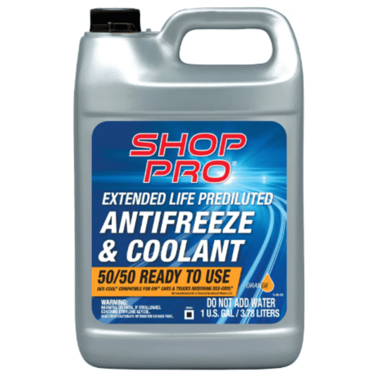 RASE Tire and Auto LLC  ShopPro Orange Pre-Mixed Engine Coolant / Antifreeze