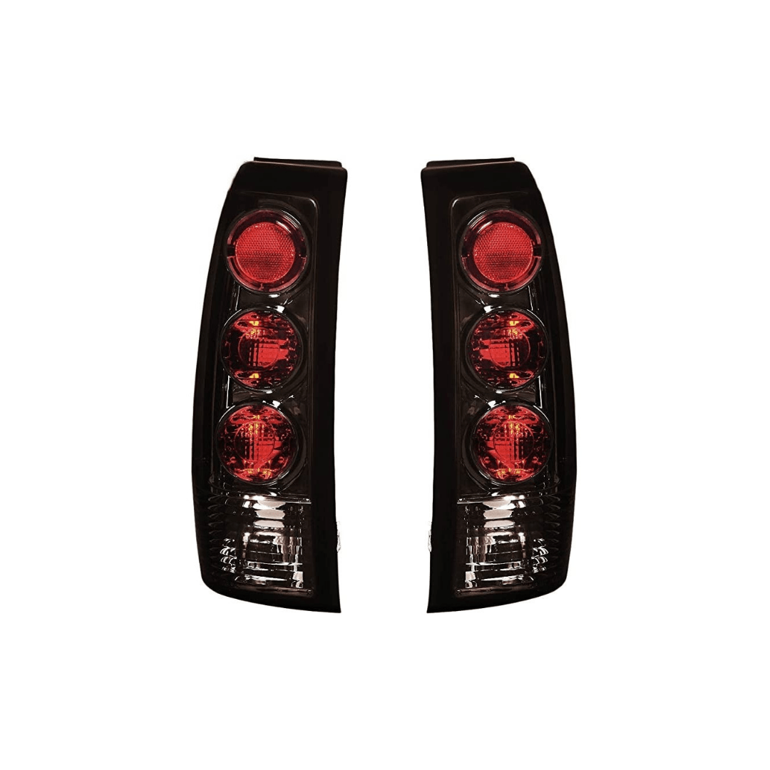 RASE Tire and Auto LLC Smoked Lens Altezza Tail Brake Lights 1999 - 2003 Chevy Silverado / GMC Sierra GMT800 Pair of 00 01 02