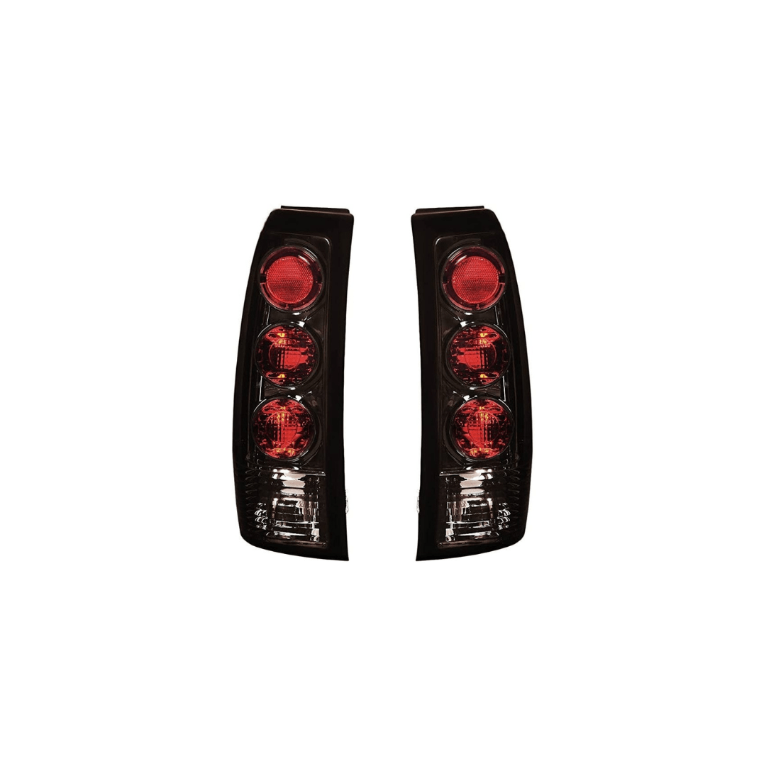 RASE Tire and Auto LLC Smoked Lens Altezza Tail Brake Lights 1999 - 2003 Chevy Silverado / GMC Sierra GMT800 Pair of 00 01 02