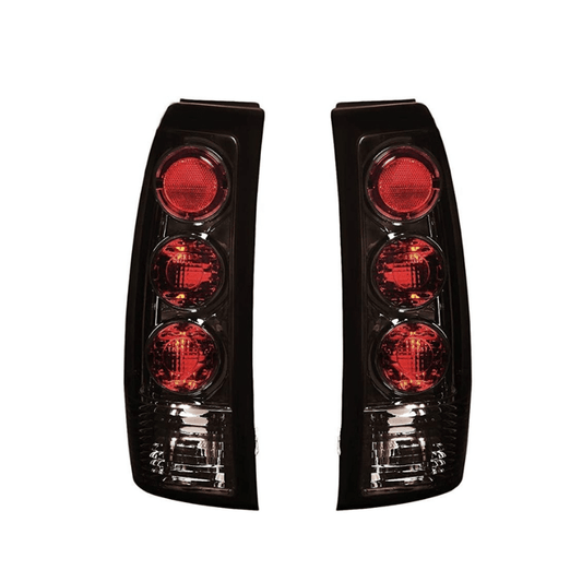 RASE Tire and Auto LLC Smoked Lens Altezza Tail Brake Lights 1999 - 2003 Chevy Silverado / GMC Sierra GMT800 Pair of 00 01 02