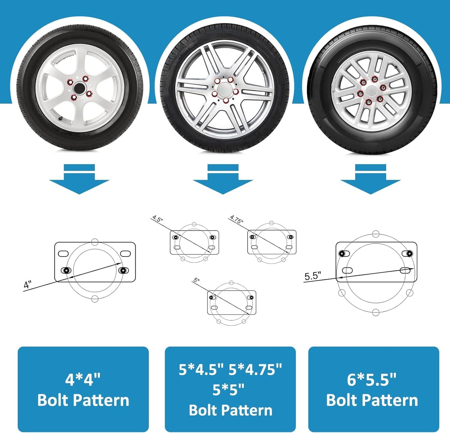 RASE Tire and Auto LLC Spair Tire - Carrier Bracket