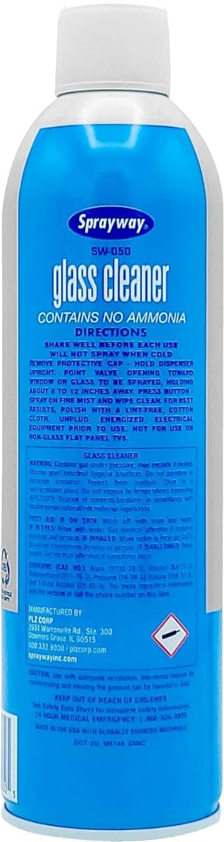 RASE Tire and Auto LLC Sprayaway Glass Cleaner Ammonia Free, Streak Free, Blue