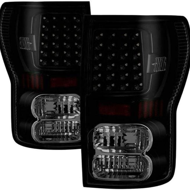 RASE Tire and Auto LLC  Tail Light Xtune ALT-ON-TTU07-LED-BSM Tail Light (Toyota Tundra 07-13 LED s - Black Smoke)