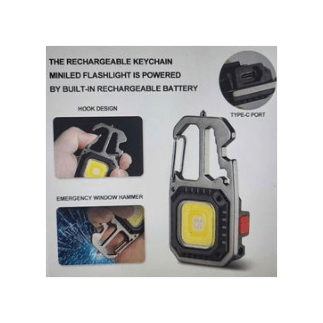 RASE Tire and Auto LLC USB Rechargeable Key chain multifunctional