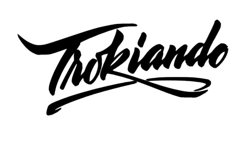 Trokiando White Car Window Decal