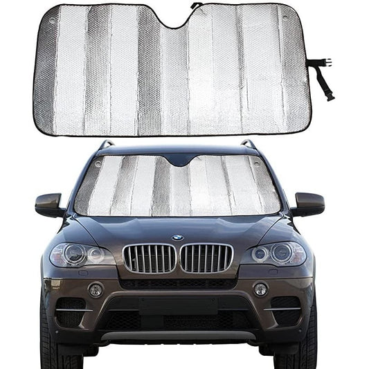 Foldable Sun Visor for Front Wind Shield 49 x 24 Light weight