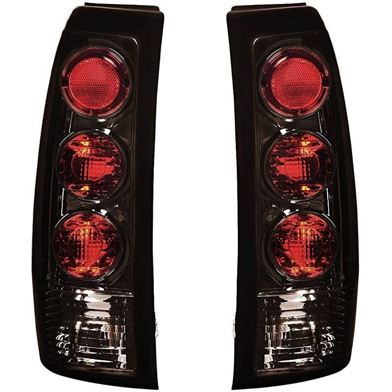 DNA Motoring TL-AT-CS99-SM For 1999 to 2003 Chevy Silverado / GMC Sierra GMT800 Pair of Smoked Lens Altezza Tail Brake Lights 00 01 02