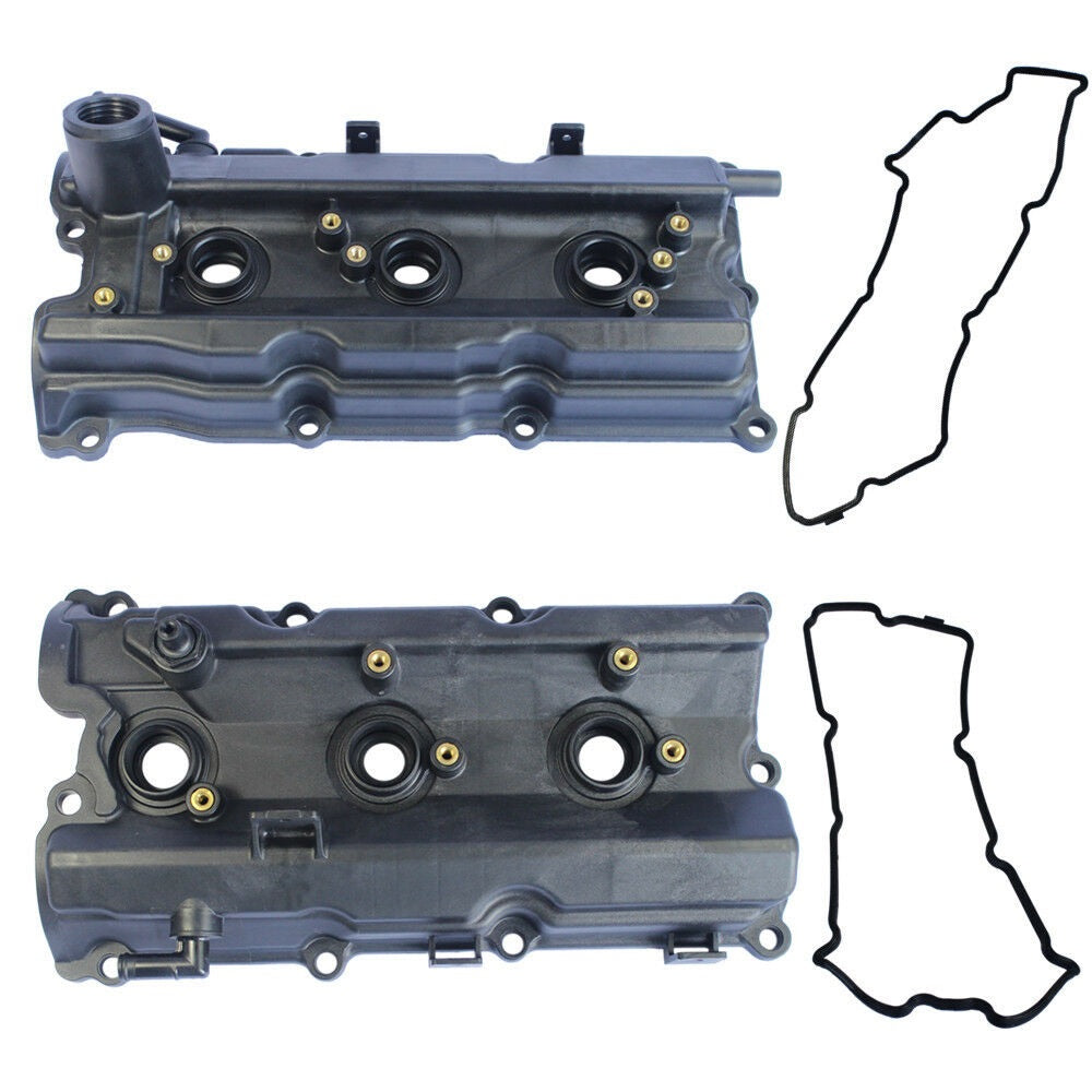 New Left & Right Engine Valve Covers for 2003-06 Nissan 350Z /03-06 G35 V6 3.5L