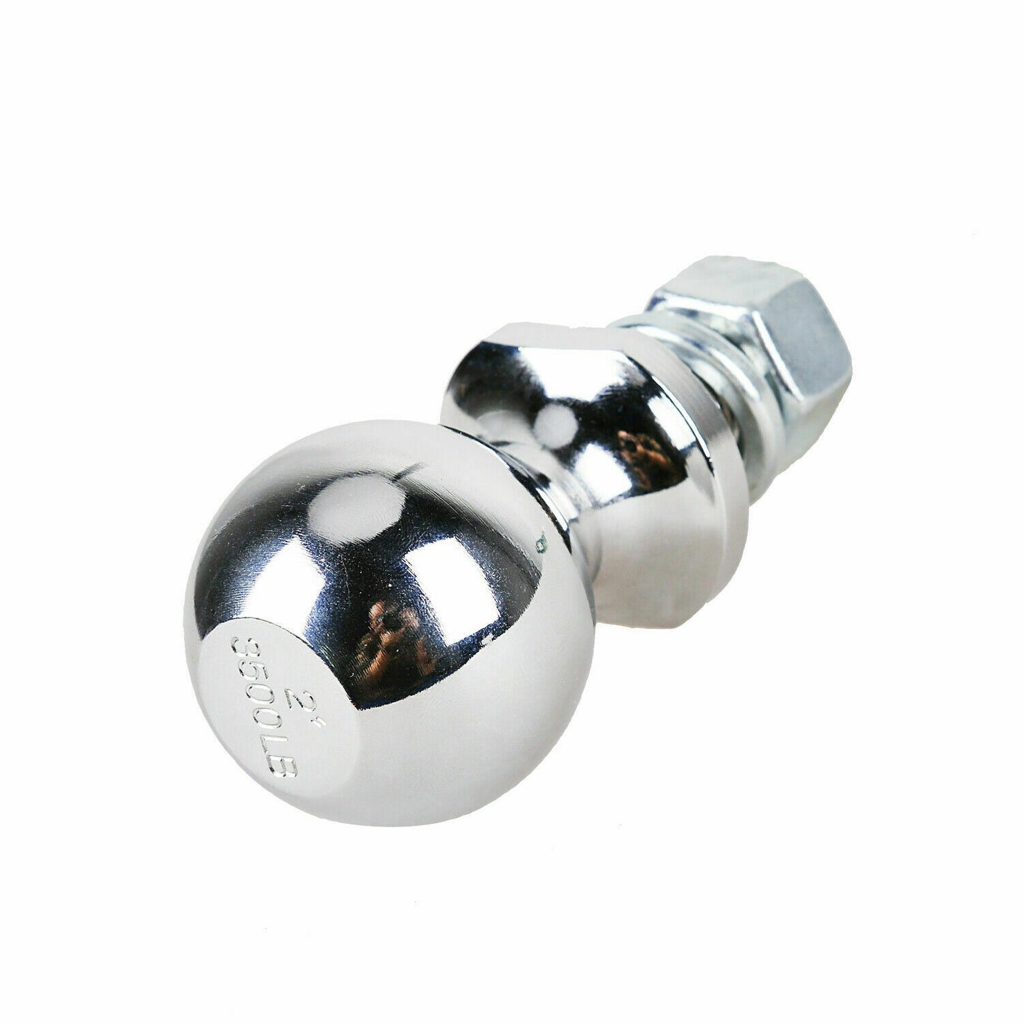 Haul Master 2" Steel Chrome Plated Hitch Ball 2"x3/4"x1-3/4" 3500 LB A2