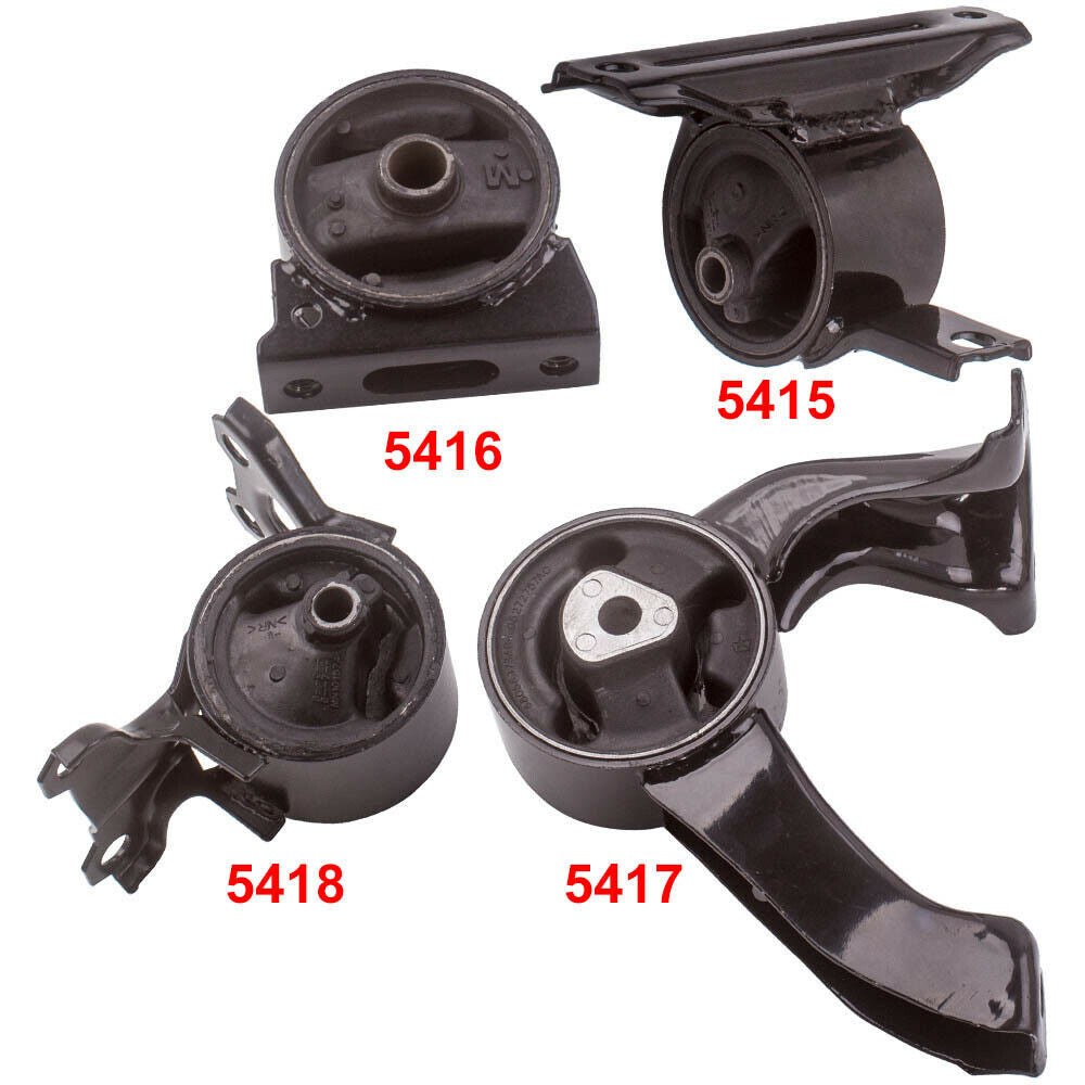 4pcs Motor & Trans Mount for Dodge Caliber L4 2.0L 2.4L 2007-2012 A5417 A5418