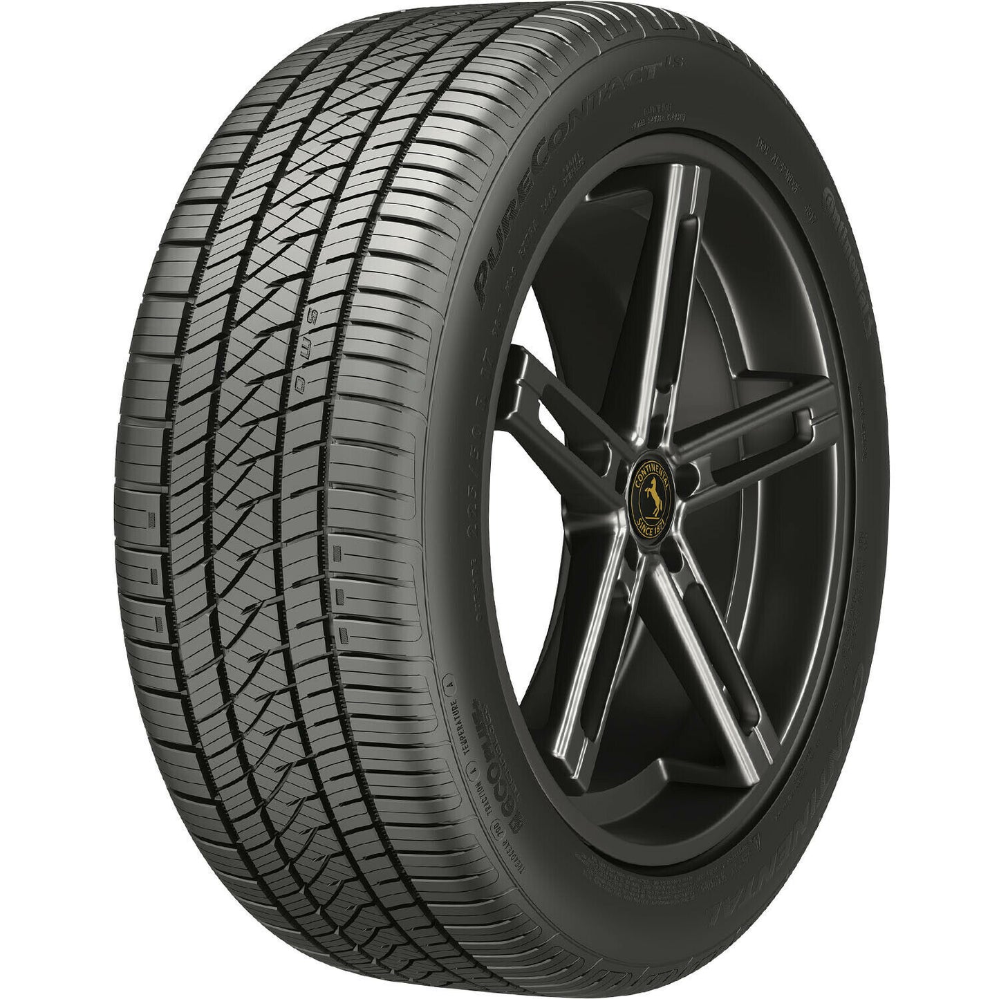 1 New Continental Purecontact Ls - 235/45r18 Tires 2354518 235 45 18