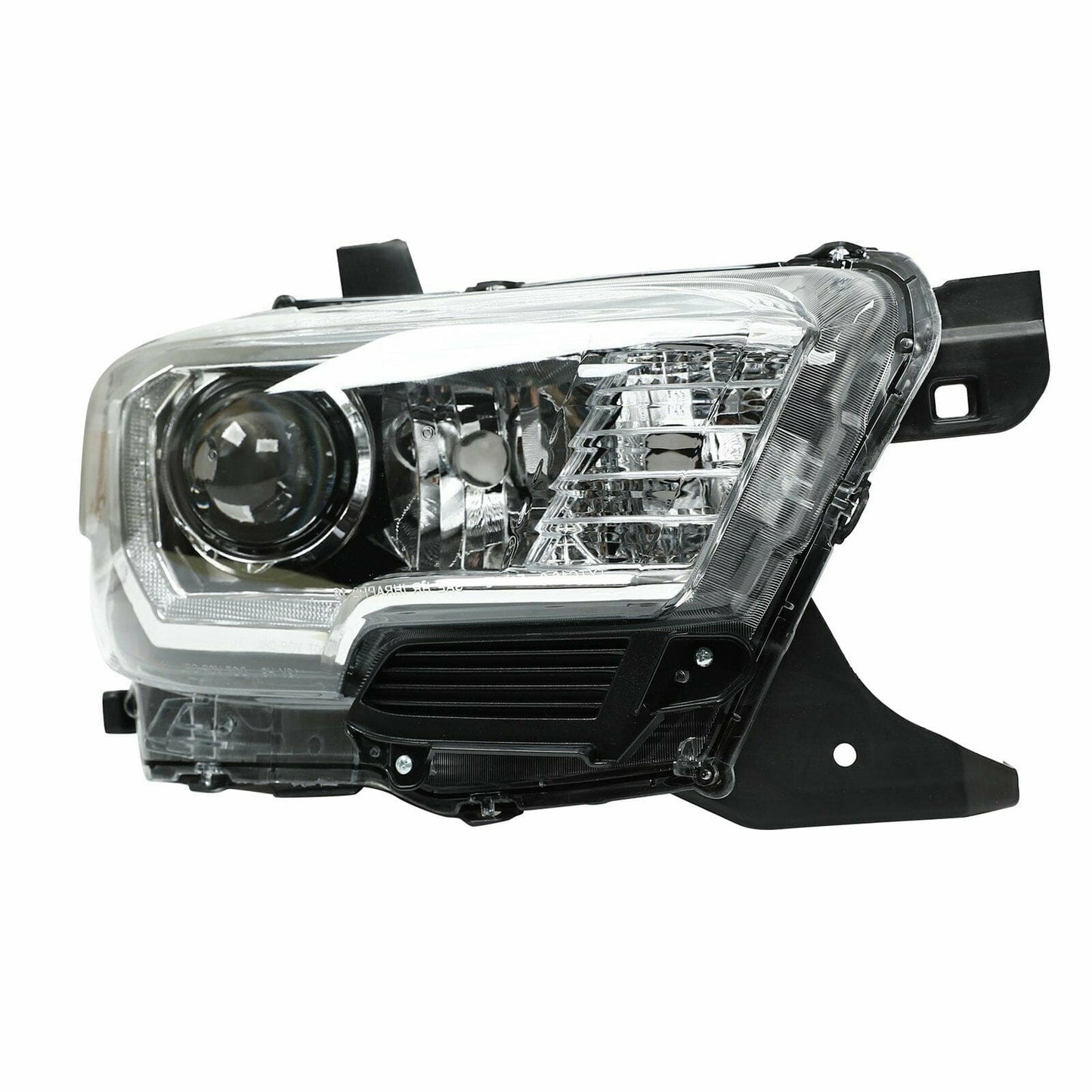 RASE Tire and Auto LLC 16-20 Toyota Tacoma Black Trim Projector Headlight w/LED DRL Right Passenger