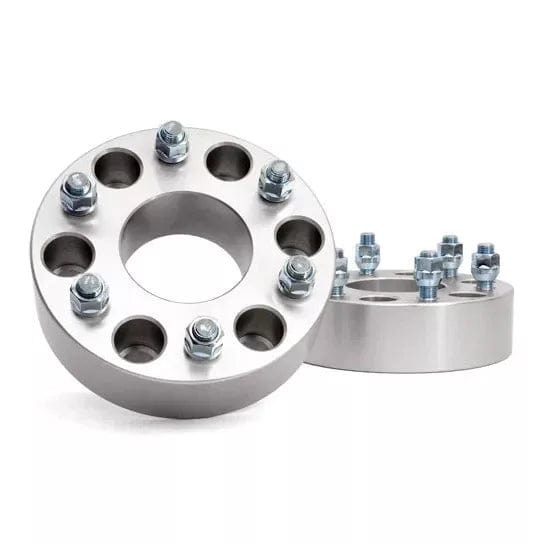 RASE Tire and Auto LLC 2.0 in 2Pcs 1" Wheel Spacers 6x5.5 For CHEVY GMC Silverado Tahoe Yukon Sierra 14x1.5