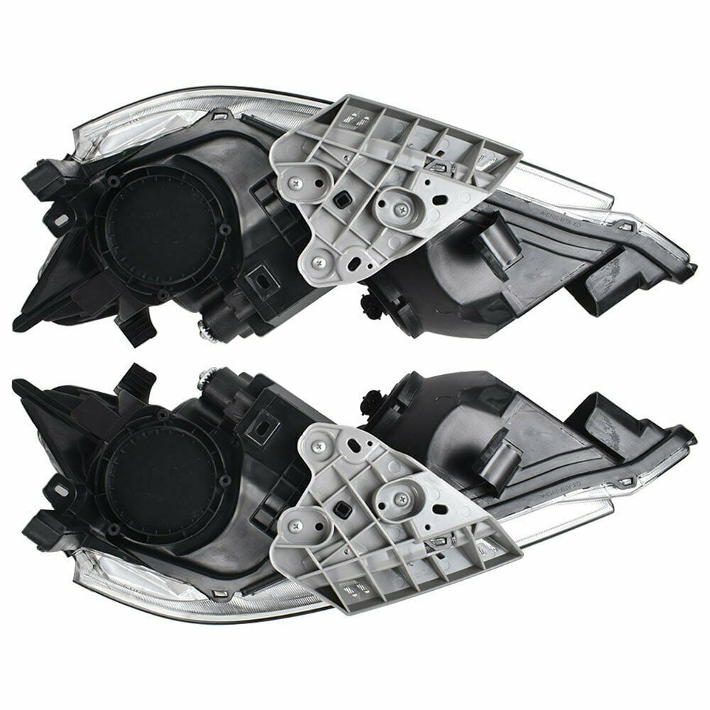 RASE Tire and Auto LLC 2013-2015 Nissan Altima Sedan Headlights Pair Set Chrome Halogen Left + Right