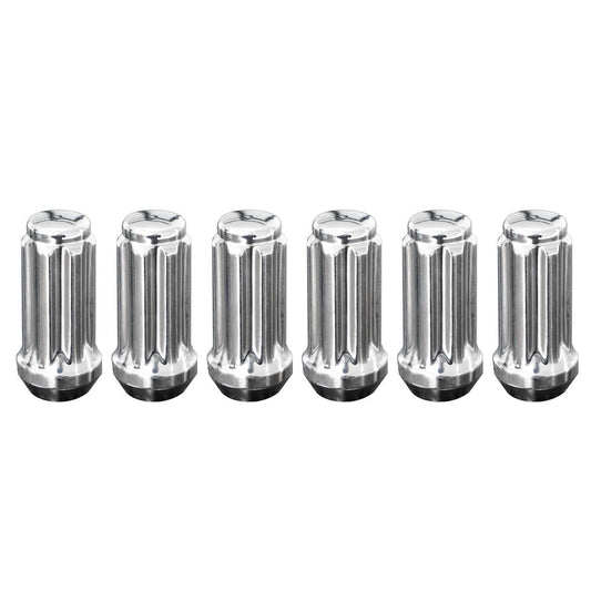 RASE Tire and Auto LLC 26pc 14x1.5 Chrome Wheel Lug Nuts w/ Two Keys for Silverado Sierra Yukon XL 1500