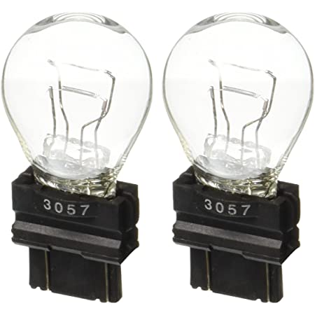 RASE Tire and Auto LLC 2x Bulbs 3157 Clear White Tail Signal Brake Light Bulb