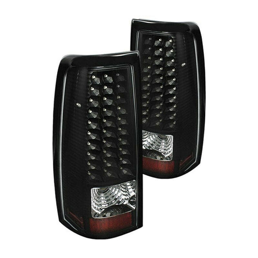 RASE Tire and Auto LLC For Chevy Silverado 2500 99-02 Spyder ALT-ON-CS99-LED-BK Black LED Tail Lights