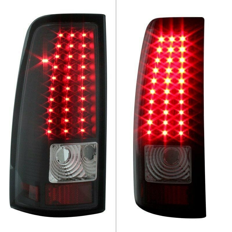 RASE Tire and Auto LLC For Chevy Silverado 2500 99-02 Spyder ALT-ON-CS99-LED-BK Black LED Tail Lights