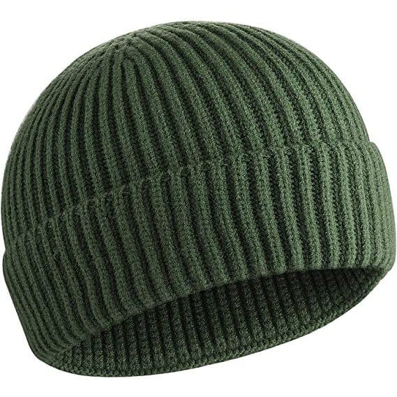 RASE Tire and Auto LLC Green Wool Fisherman Beanie Unisex