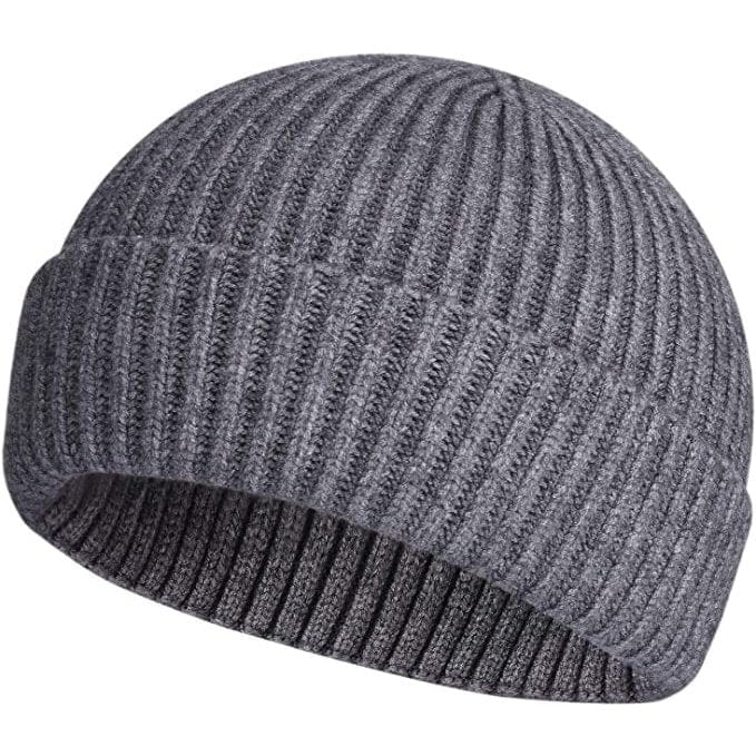 RASE Tire and Auto LLC Grey Wool Fisherman Beanie Unisex