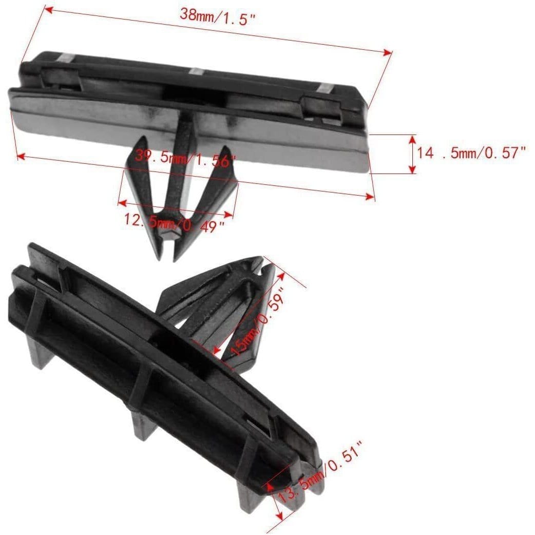10pcs Front Air Dam Deflector Retainer Clips For GMC Sierra Chevrolet Silverado 15733971