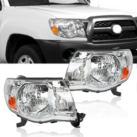 2005 - 2011 Toyota Tacoma Headlights Pair